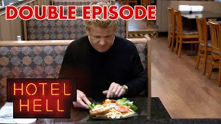 From Bad to Worse: Gordon Takes On Two Hotels with Disastrous Menus | DOUBLE EPISODE | Hotel Hell MQDEFAULT Thumbnail