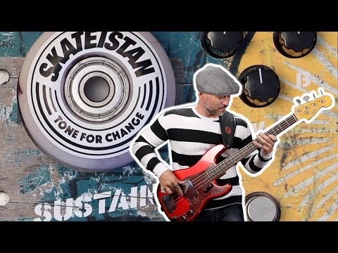 Tone For Change Skateistan Skate Deck Fuzz Bass Demo