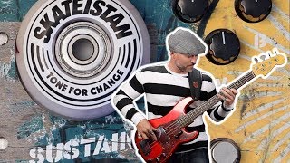 Video thumbnail for Tone For Change Skateistan Skate Deck Fuzz Bass Demo by The Bass Channel