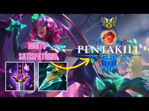 PENTAKILL de QIYANA é sempre MUITO SATISFATÓRIO!! Duo Voli Suavão