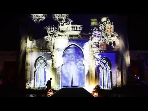 Projection Mapping Show "Wonderland" Highlights
