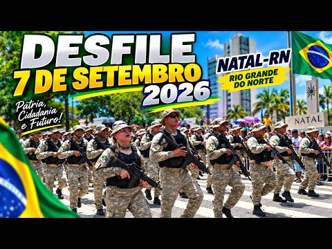 Veja Como Foi o Desfile de 7 de Setembro 2026 em Natal-RN