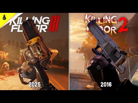 Killing Floor 3 vs Killing Floor 2 - Details and Physics Comparison
