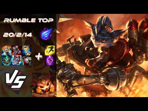 TOP Rumble vs Gnar - EU Grandmaster Patch 14.23