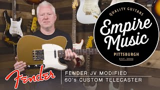 Video thumbnail for Fender JV Modified '60s Custom Telecaster - EMPIRE MUSIC by Empire Music