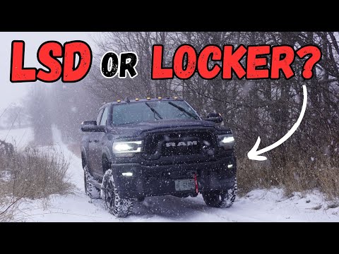 Ram 2500 Power Wagon and Ford F250 | Locking Differential vs Limited Slip Differential Explained