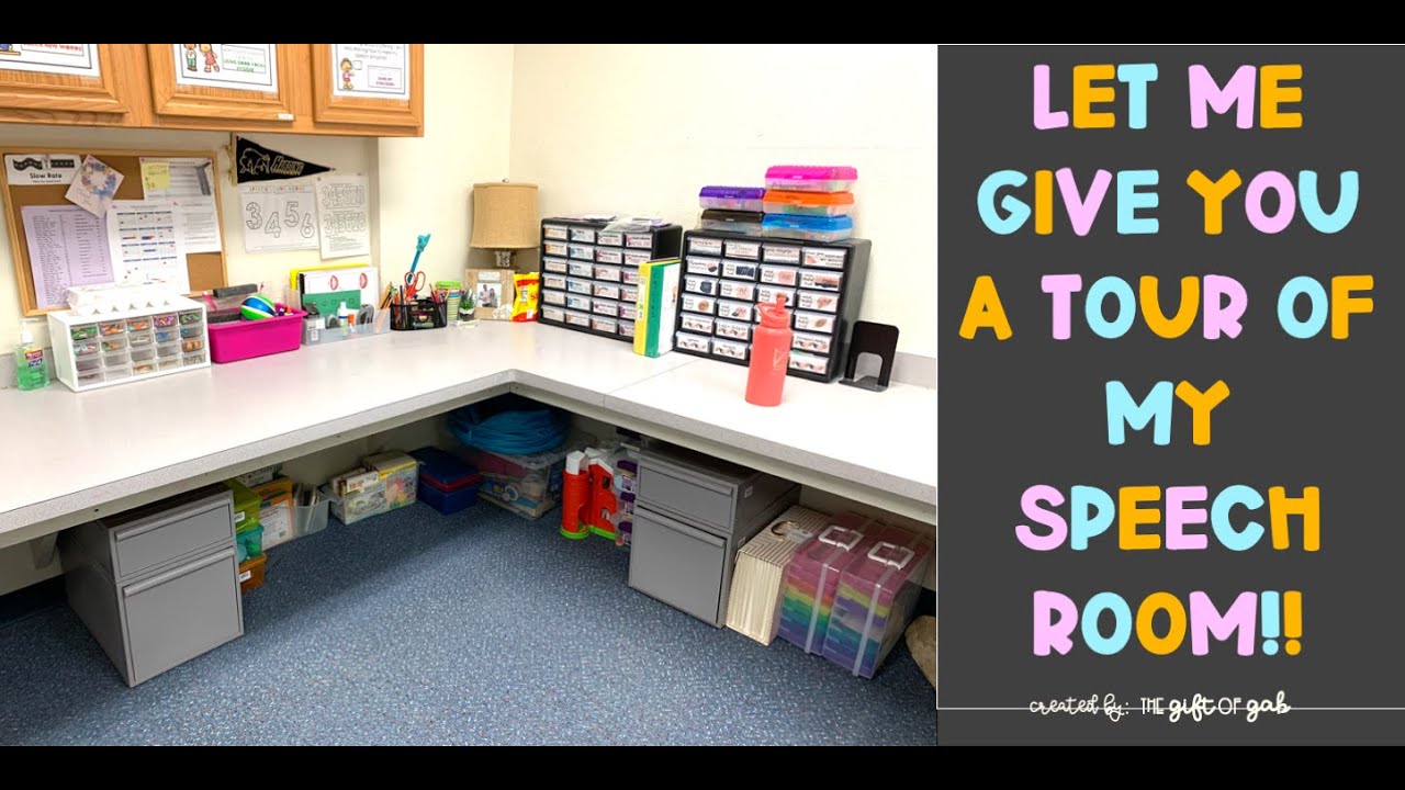 Speech Therapy Room Tour