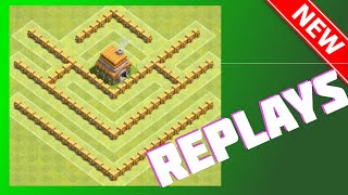 The Crest Replays | Th5 War/Trophy/Farming Base! | Clash Of Clans (CoC)