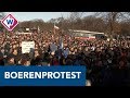 Boeren en vissers demonstreren op de Koekamp in Den Haag - OMROEP WEST