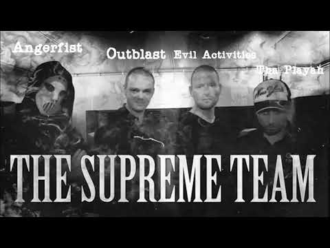 The Supreme Team Outblast Angerfist Tha Playah & Evil Activities LIVE @ Dominator 30.07.2011