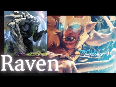 highlight - Raven Troll Warlord vs Viper, Marci, Ember, Tiny, Templar Assassin - dota2