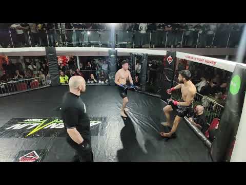 Adrenalin Fight Nights Swansea 9/4/22 Fight 12 - Elias Murad (KGB Gym) vs Murat Mammadov (Draig)