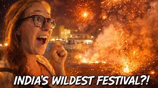 MY FIRST Diwali Festival in India (So Many Fireworks)