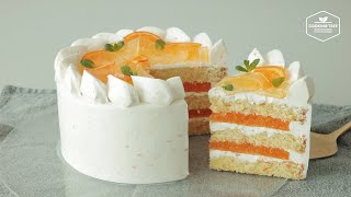 Orange Jelly Cake Recipe | Butter Cream Cake