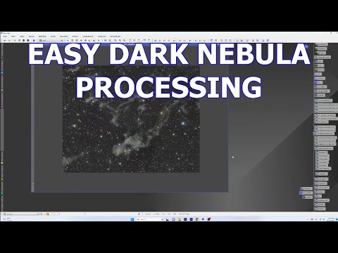 BEGINNER PIXINSIGHT | DARK NEBULA PRCOESSING WITH DATA