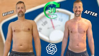 I Asked ChatGPT to Help Me Lose Stomach Fat in 30 Days – Here’s What Happened!