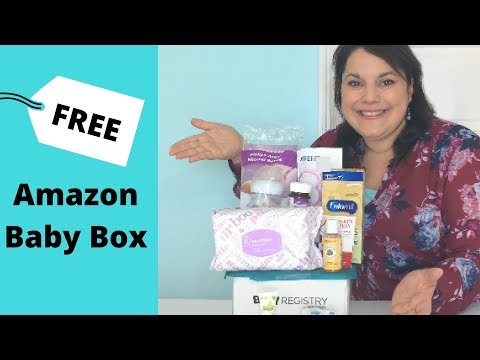 FREE Amazon Baby Registry Welcome Box