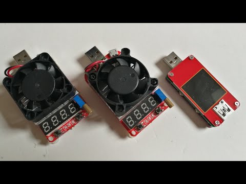 DM25/DM35 USB-Load + UT25 Voltage/Current Tester