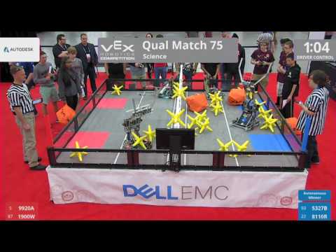 2017 VRC Sci Q75 - 9920A 1900W vs 5327B 8110R - 34 to 15