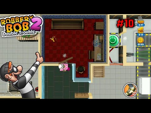 Robbery Bob 2 Seagull Bay Level 11 with 3-stars 🌟 #10