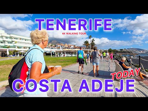 TENERIFE Today 🌴 Costa Adeje Weather & Vibes | Walking Tour 4K