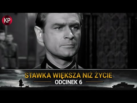 Stawka większa niż życie - Odcinek 6: Żelazny Krzyż | Kultowy polski serial szpiegowski 4K