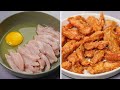 Instant Chicken Strips Recipe | Easy Chicken Snacks Recipe | Yummy