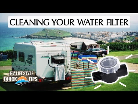 How To Clean Your Water Pump Filter: RV Quick TIps