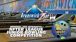 Junior Bowling After League competition "Bowlapalooza"