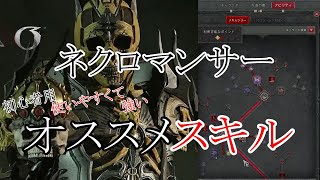 ネクロマンサー　5つのポイントで選ぶレベル40でのおすすめスキルビルド