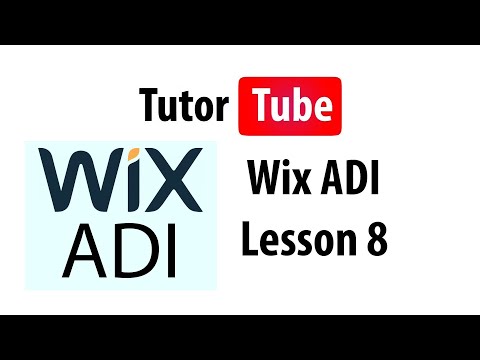 Wix ADI Tutorial Lesson 1 Signing Up and Choosing Layout