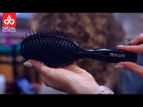 Миниатюра изображения товара Расческа Dewal Beauty Black / BRWT60