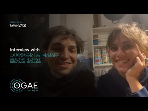 Jordan Haj & Emma Smetana interview, Czech ESCZ 2022 contestant | OGAE AZ