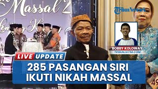 Didominasi Pernikahan Siri, Pemkot Surabaya Fasilitasi 285 Pasangan Sahkan Status dalam Nikah Massal