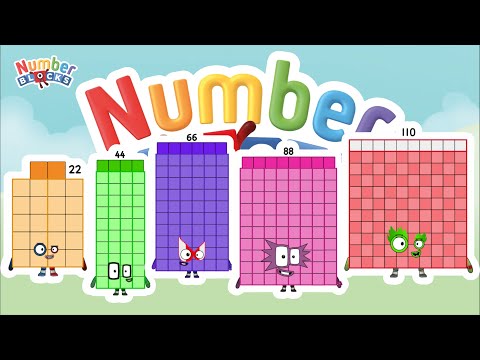 Numberblocks 22 times table | multiply | educational kids @ColorArt_id  #learntocount