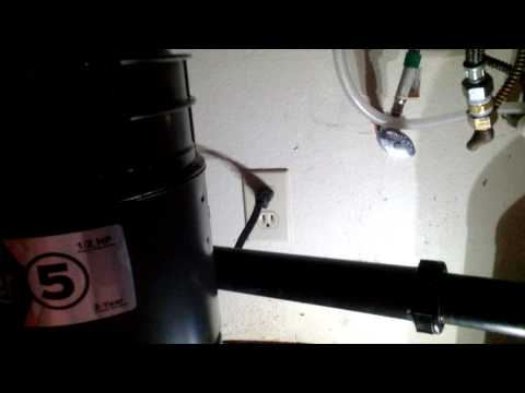 Garbage disposal won't turn off