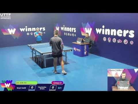 Smyk Vasilii - Tkachenko Artem.WINners CUP Table Tennis 8 25.12.2020 16:45