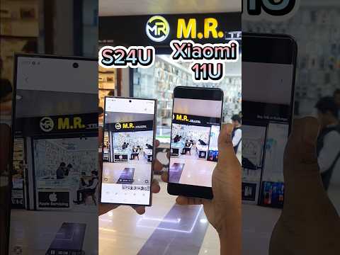 Samsung Galaxy S24 Ultra Vs Xiaomi Mi 11 Ultra Slow Motion And Shaking Camera Test