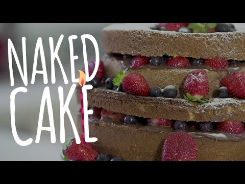 Dicas para voc fazer um bolo mais do que especial: Naked Cake!