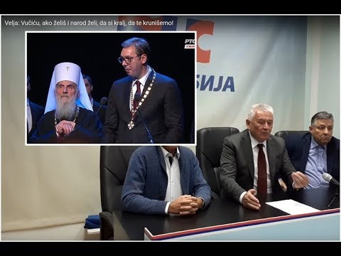 Velja besan: Vučiću, Nikada nisi bio u Žiči, a orden Sv. Save si primio!