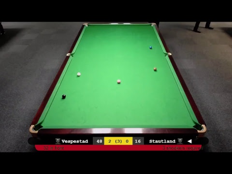 John Christian Vespestad - Lars Magne Stautland, Stord Snookerklubb Klubbmeisterskap 2017