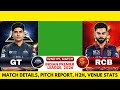 Gujarat Vs Bangalore IPL Match Analysis