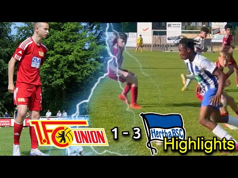 LOCO ABONNENTEN SPIELTAG 🔥 - Union Berlin vs Hertha BSC U15 Highlights 🔥😱