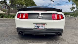2012 Ford Mustang Boss 302 Exhaust Note