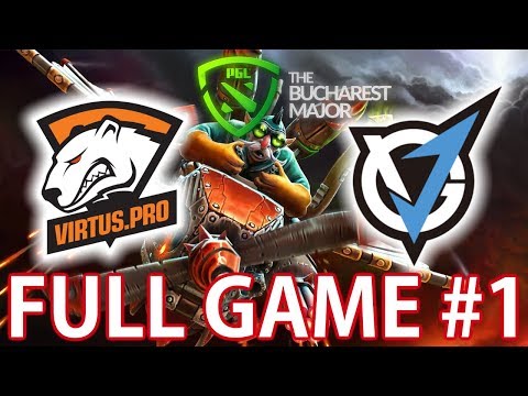 VP vs VGJ.T Game 1/5 Grand Final Bucharest Major 2018 PGL Dota 2 ENG