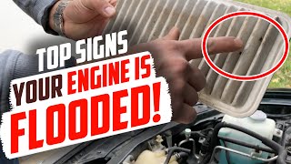 Top signs your car engine has water damage!