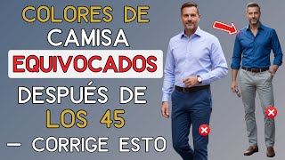 4 Camisas Esenciales que Todo Hombre Mayor de 45 Debería Tener en su G