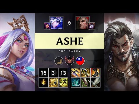 Ashe ADC vs Swain - TW Grandmaster Patch 25.15