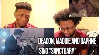 (Reaction) NASHVILLE on CMT | Deacon, Maddie and Daphne Sing "Sanctuary"