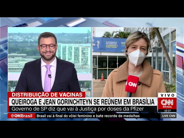 Secretário de Saúde de SP vai a Brasília para resolver impasse de vacinas